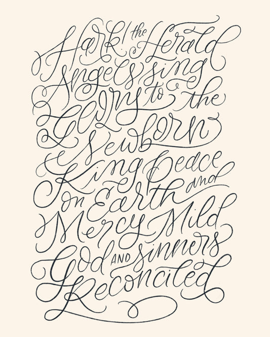 Hark Scripted Print