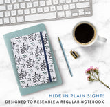 Password Book - Watercolor Leaves