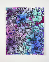 Jewel Tone 1 - 8" x 10"