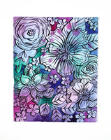 Jewel Tone 2 - 8" x 10"