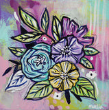 Joyful Bouquet Ten - 5" x 5"