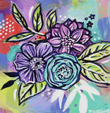 Joyful Bouquet Eleven - 5" x 5"