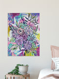 Joyful Bouquet Three - 18" x 24"