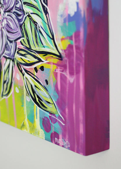 Joyful Bouquet Three - 18" x 24"
