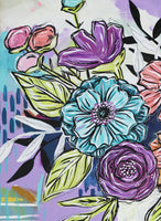 Joyful Bouquet Five - 18" x 18"