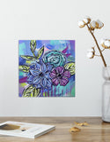 Joyful Bouquet Seven - 8" x 8"