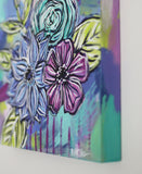 Joyful Bouquet Seven - 8" x 8"