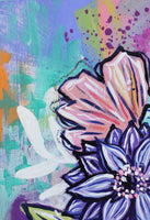Joyful Bouquet Nine - 6" x 6"