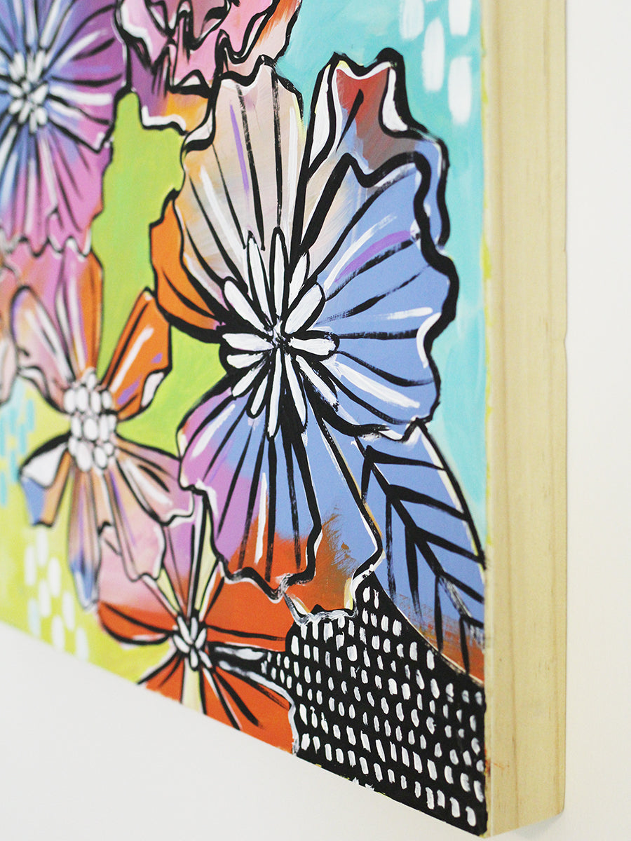 Just Me - 18" x 24" Original painting on wood