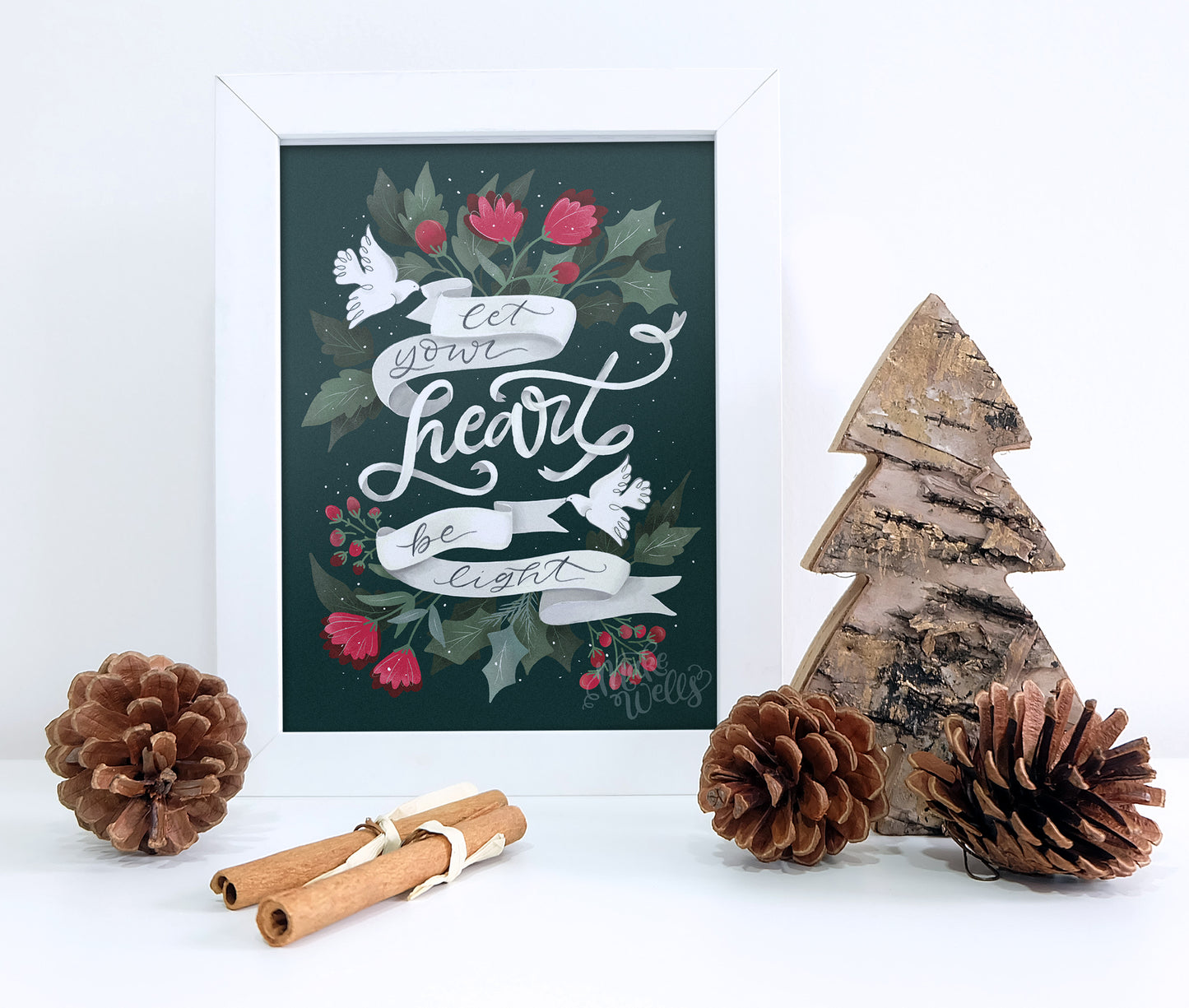 Let Your Heart Be Light Print