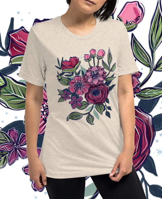 Magenta Bouquet T-Shirt