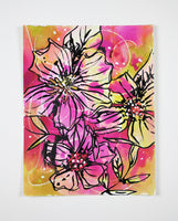 Messy Pink - 8.5" x 11"