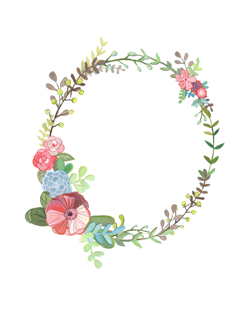 O - Floral Alphabet