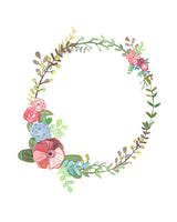 O - Floral Alphabet