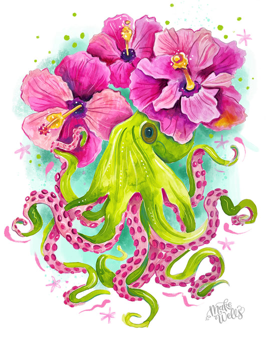 Floral Octopus