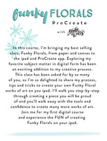 Funky Florals: ProCreate - Online Class