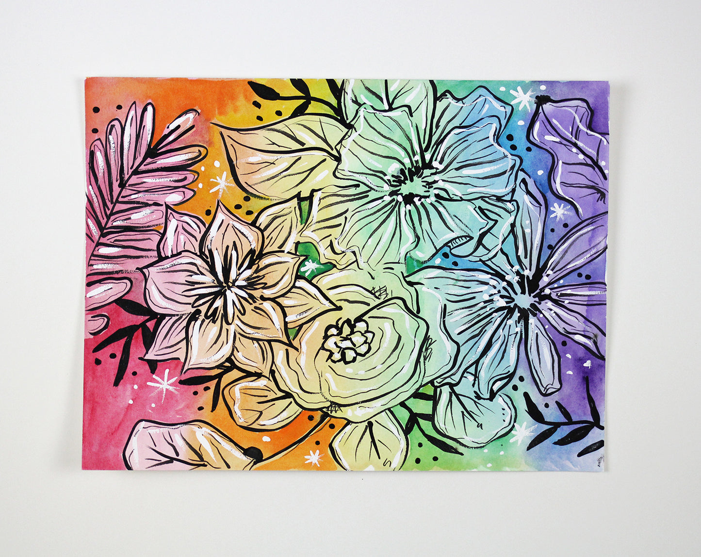 Rainbow 1 - 9" x 12"
