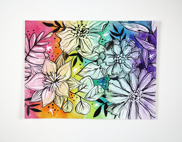 Rainbow 2 - 9" x 12"