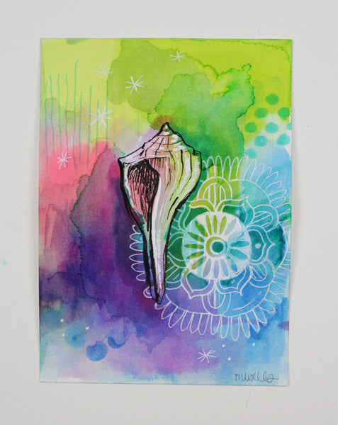 Mini Shell Portrait 10 - 5" x 7"