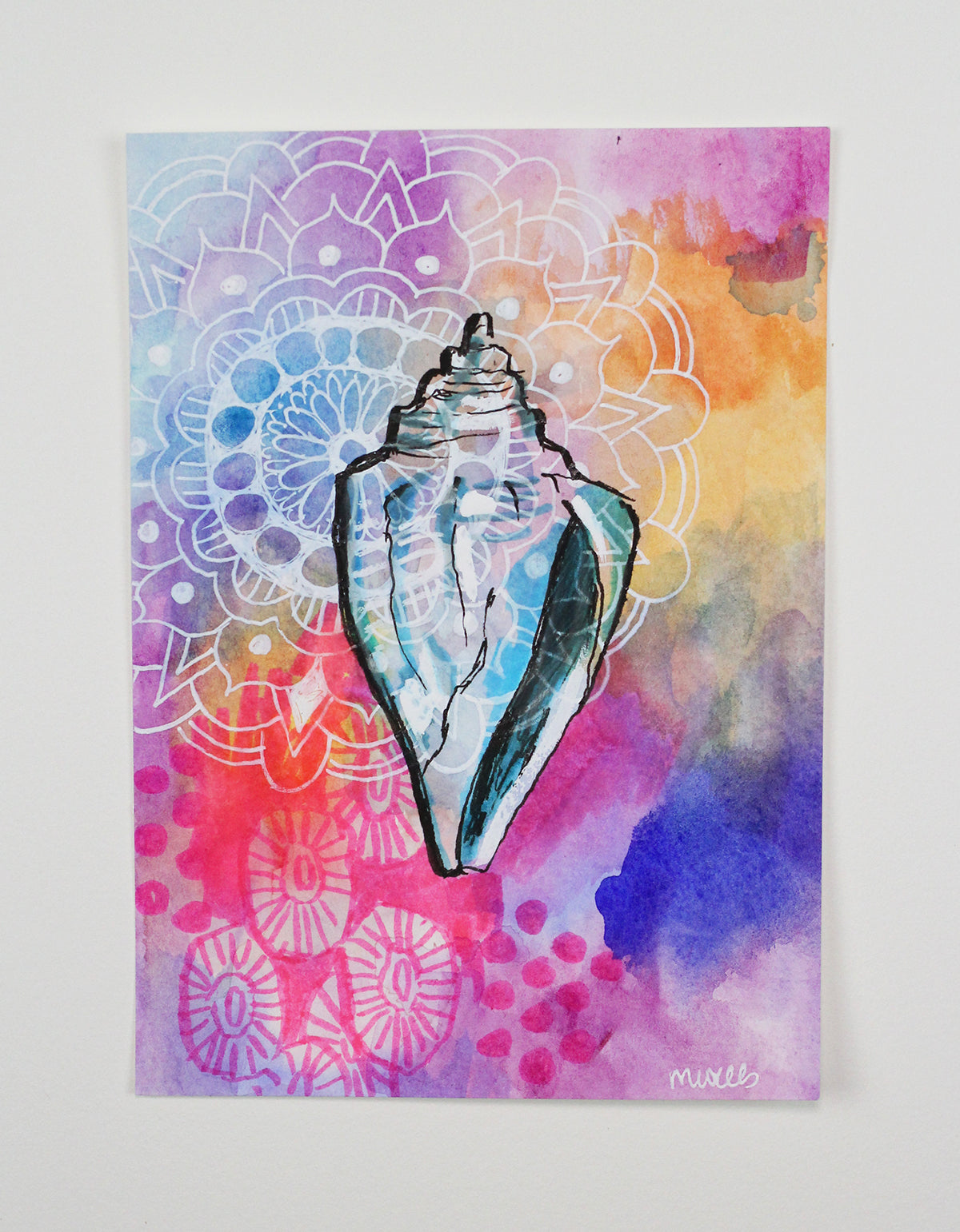 Mini Shell Portrait 2 - 5" x 7"