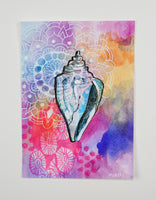 Mini Shell Portrait 2 - 5" x 7"