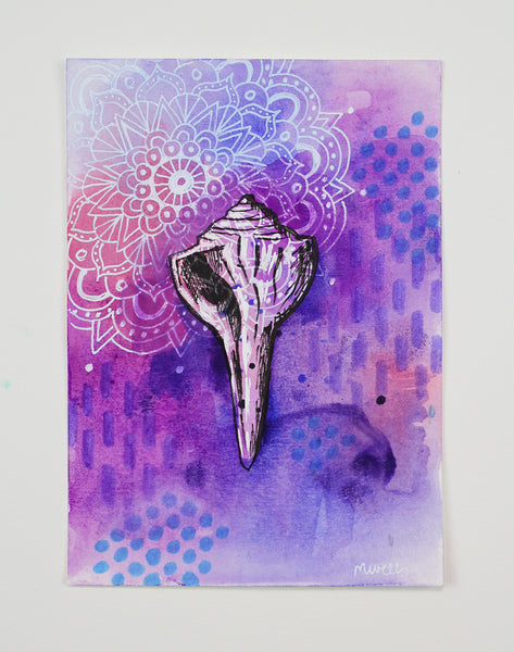 Mini Shell Portrait 7 - 5" x 7"