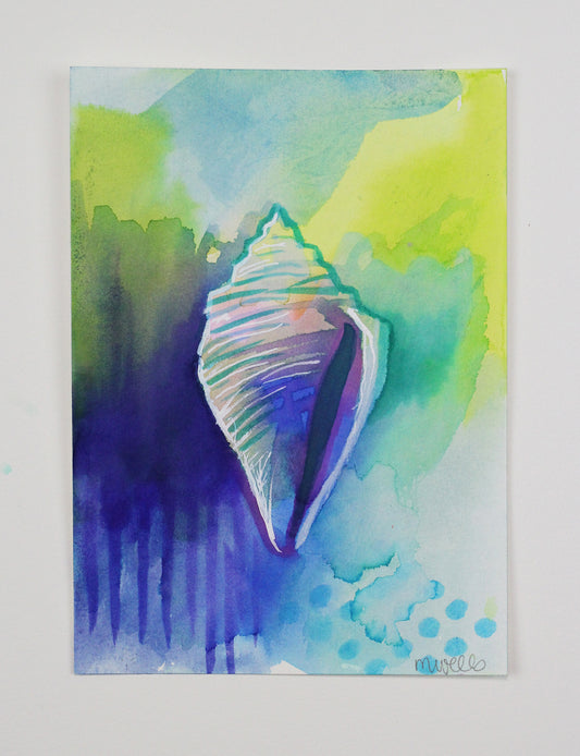 Mini Shell Portrait 8 - 5" x 7"