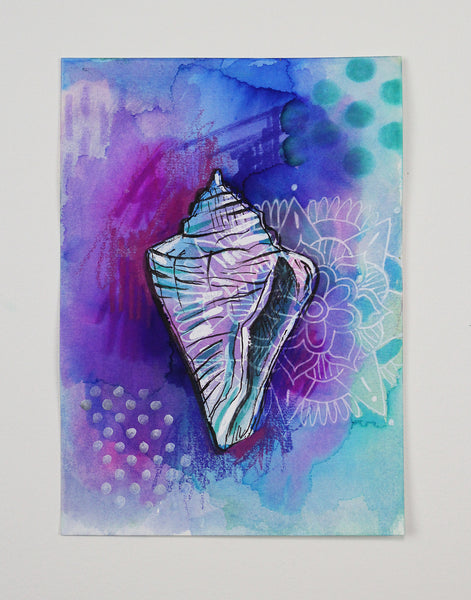 Mini Shell Portrait 9 - 5" x 7"
