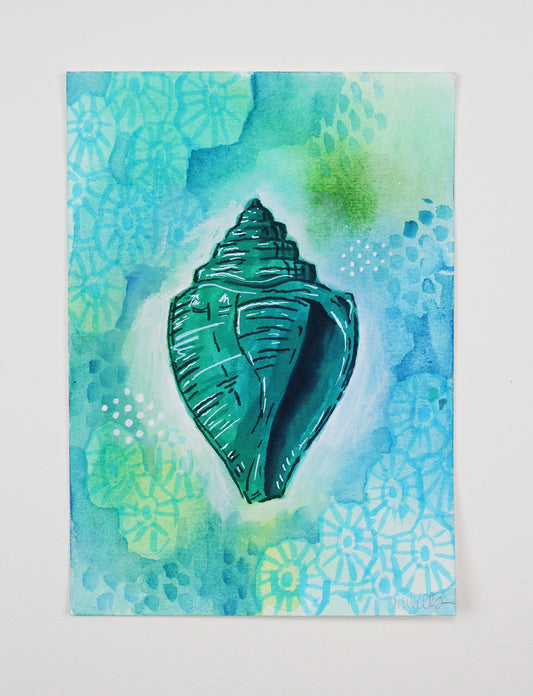 Mini Shell Portrait 5 - 5" x 7"