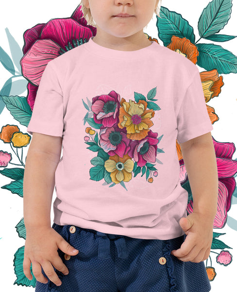 Toddler Tropical Bouquet T-shirt