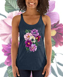 Vibrant Garden Razorback Tank