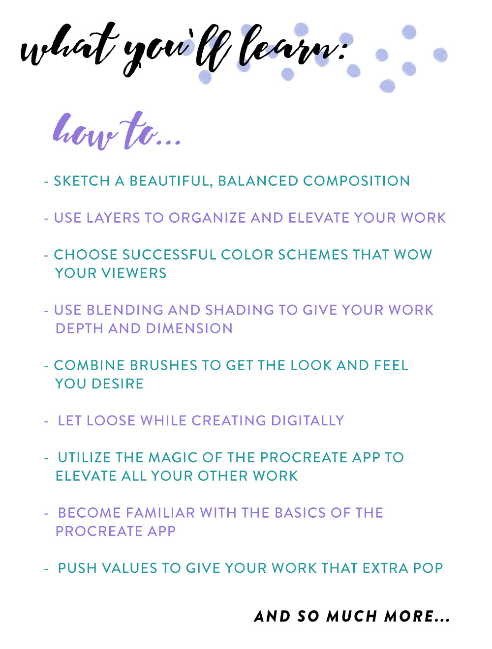 Funky Florals: ProCreate - Online Class