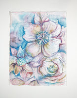 Washy Canvas Paper 1 - 8.75" x 11.75"