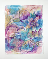 Washy Canvas Paper 2 - 8.75" x 11.75"