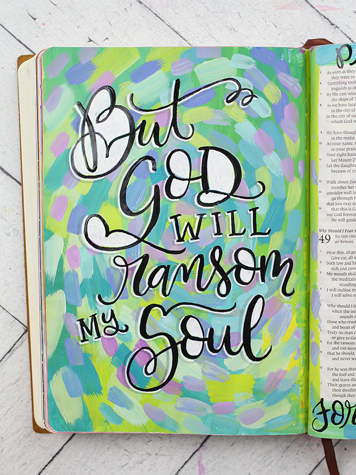 Creative Bible Journaling in Acrylics - The Basics