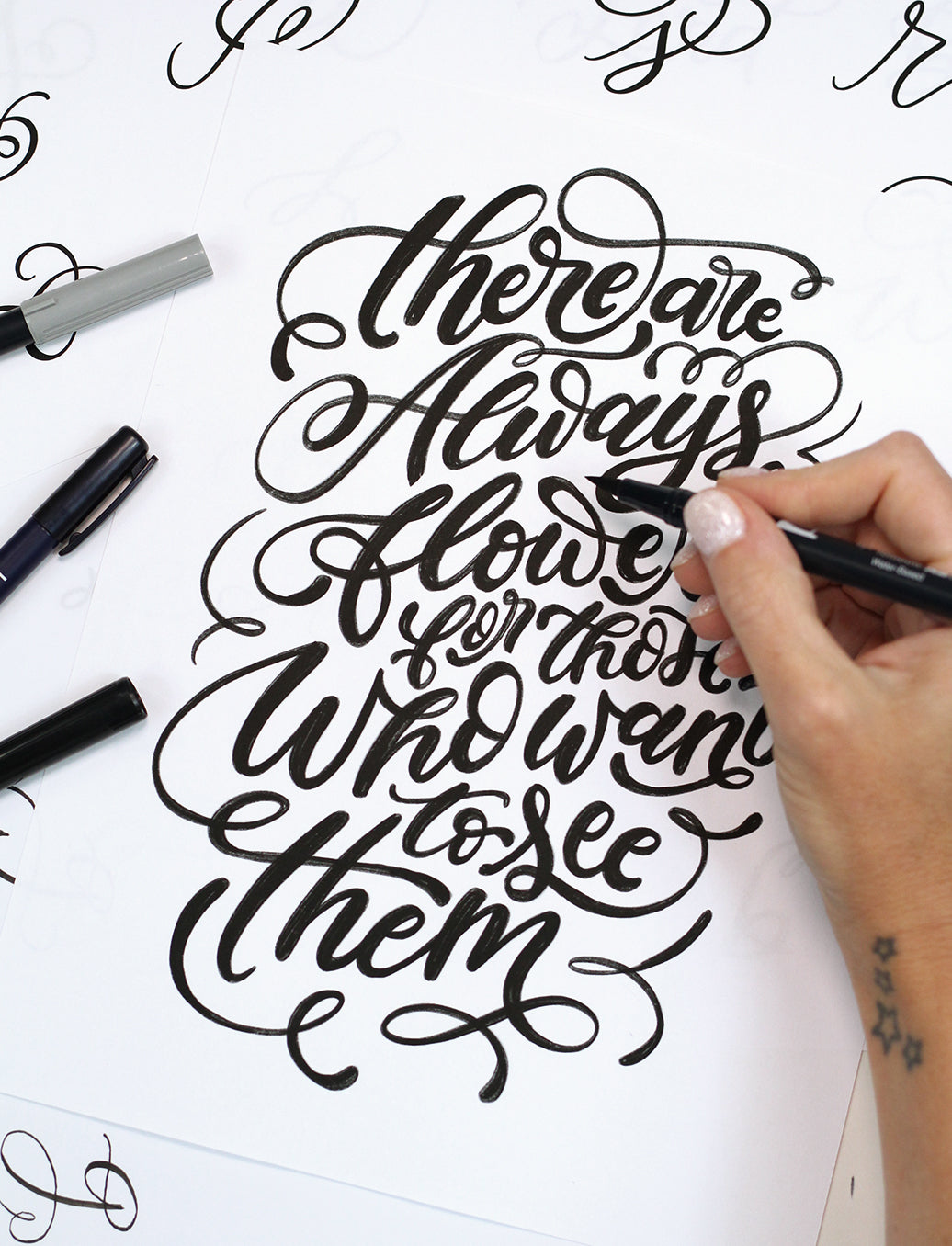 Get to Know Tombow: LETTERING BASICS