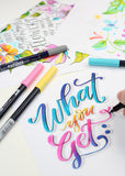 Get to Know Tombow: LETTERING IN COLOR