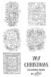 YAY Christmas Downloadable Coloring Pages