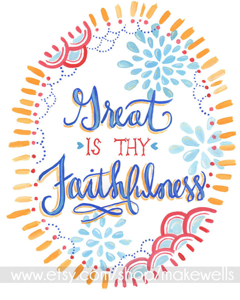 Great is Thy Faithfulness