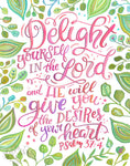 Psalm 37:4 Delight Yourself in the Lord