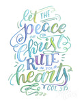 Colossians 3:15 - Let the Peace of Christ Rule in Your Hearts
