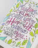 Florals and Faith Coloring Book