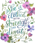 Proverbs 31 - She is Clothed with Strength and Dignity