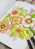 Florals and Faith Coloring Book