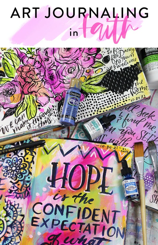 Art Journaling in Faith: Online Course