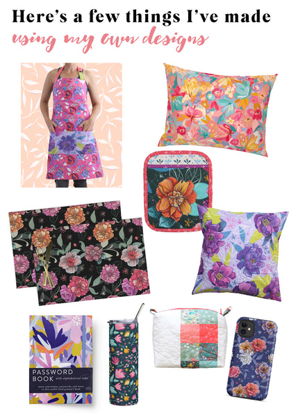 BUNDLE - Funky Florals: ProCreate Original + Patterns