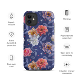 Midnight Blooms Tough Iphone Case