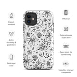 Happy Doodles Tough iPhone case
