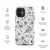 Happy Doodles Tough iPhone case