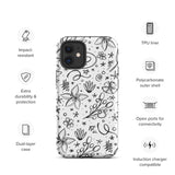 Happy Doodles Tough iPhone case